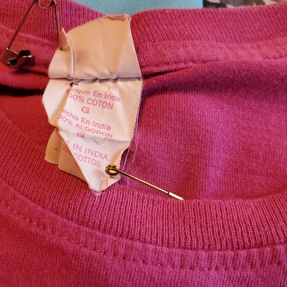 LAT Pink San Antonio Texas Tee in a size Large - Picture 4 of 4
